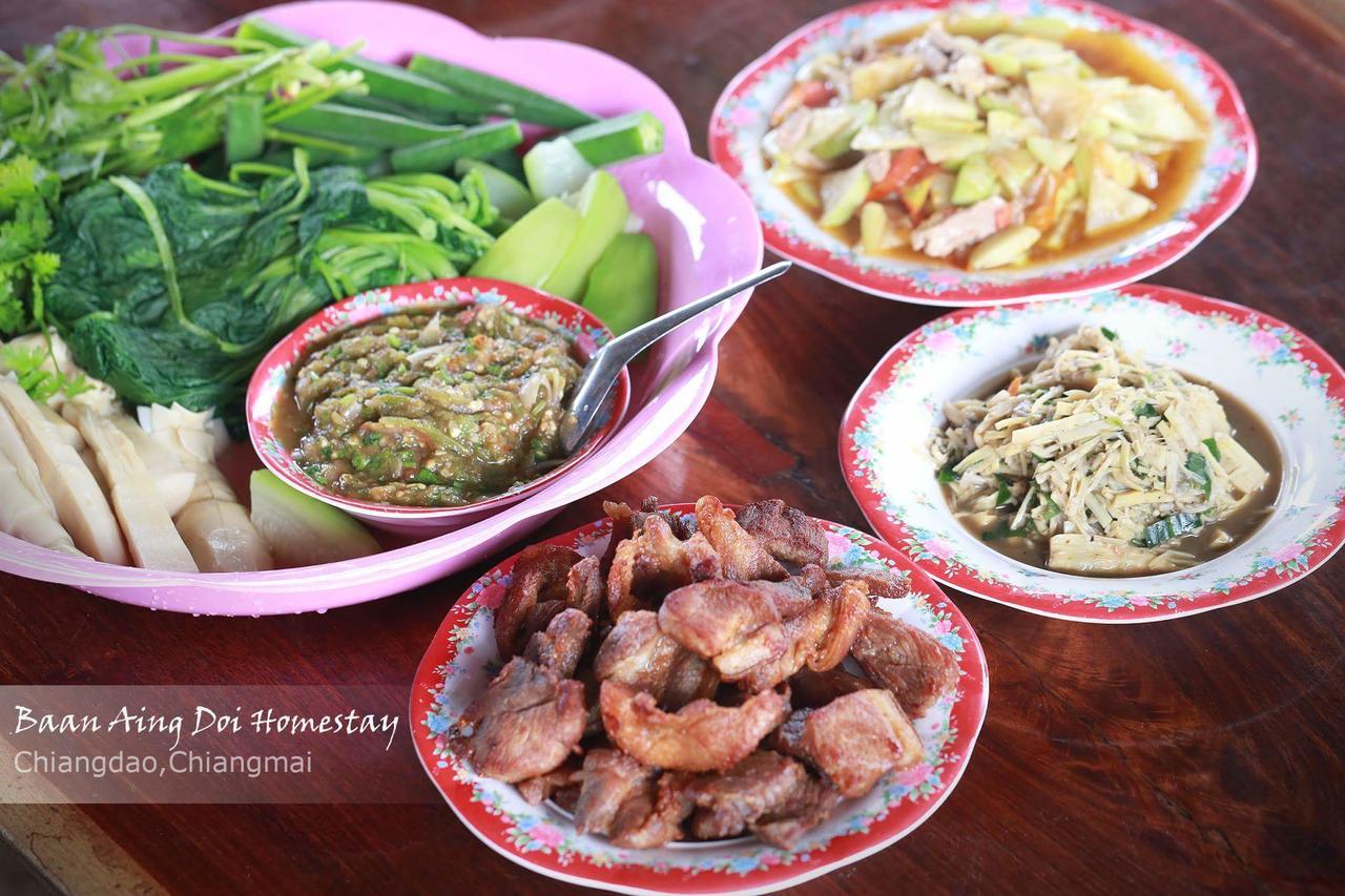 Baan Aingdoi Homestay, Chiang Dao Zewnętrze zdjęcie